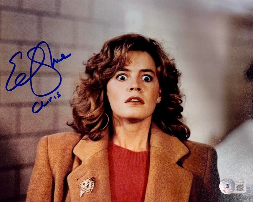 Elisabeth Shue Signed 8x10 Photo (Adventures In Babysitting) - Beckett COA